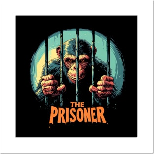 The Prisoner Iron Maiden monkey Posters and Art